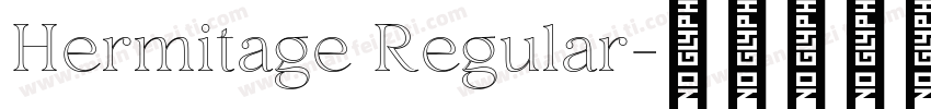 Hermitage Regular字体转换